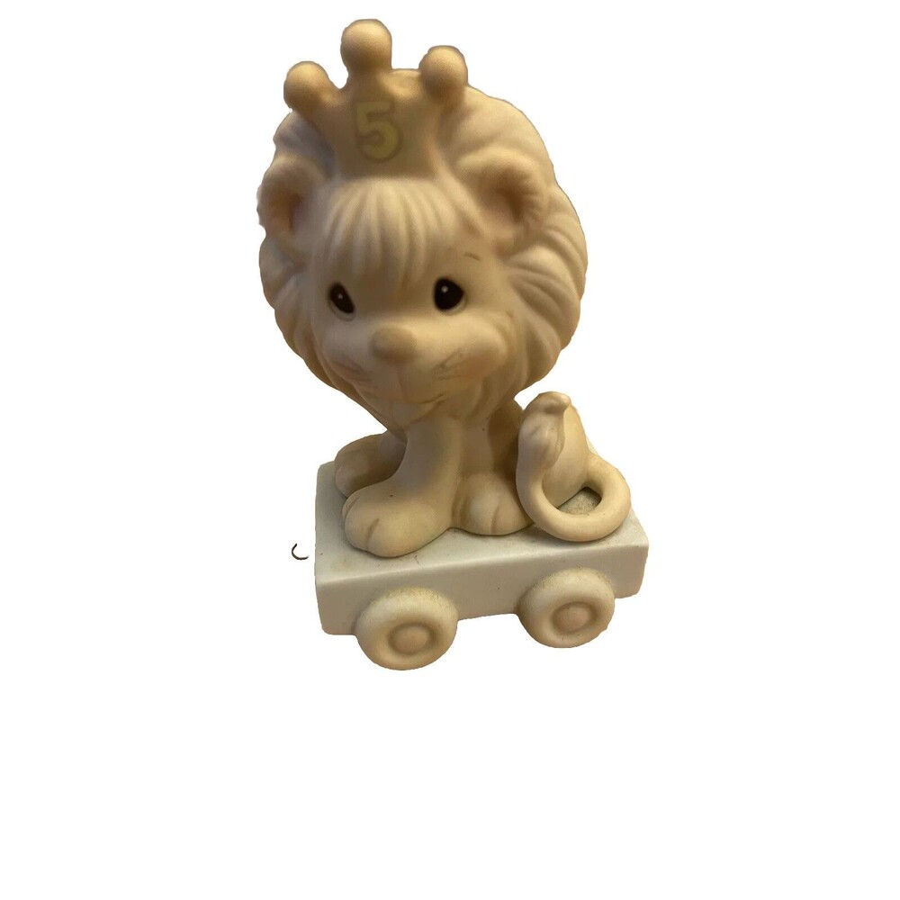 Precious Moments Birthday Train '...Is Something To Roar About' Age 5 142025